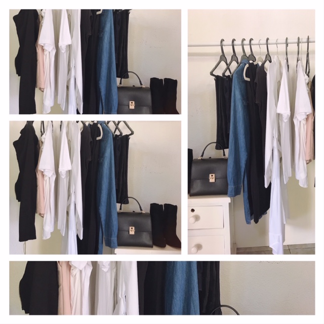 Minimalistic capsule wardrobe for summer