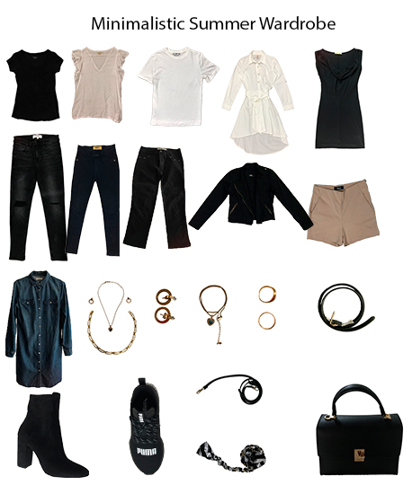 Capsule Wardrobe for summer