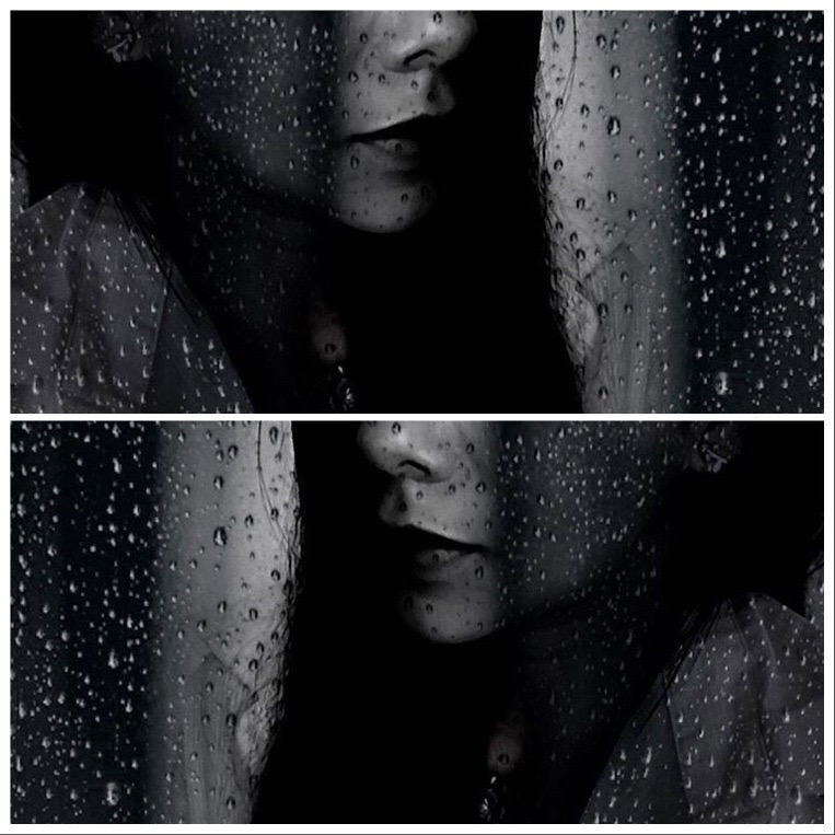Contemplating the Rain Enjoying life