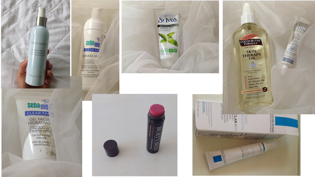 My facial care routine in Summer