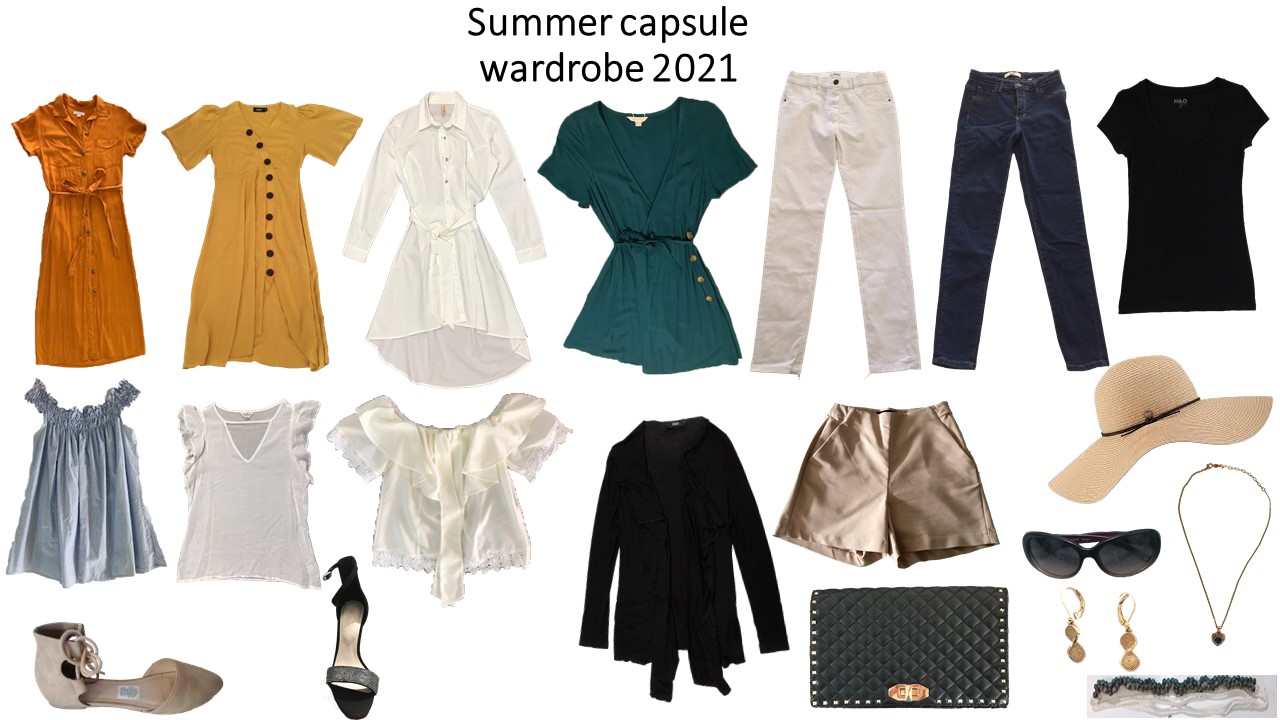 Summer edition/ Summer capsule wardrobe 2021