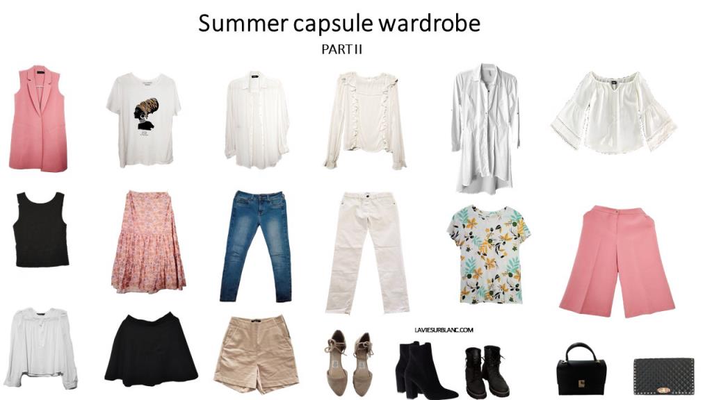 THE LAST SUMMER CAPSULE WARDROBE